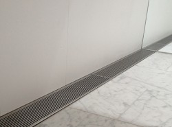 Stainless steel shower grate