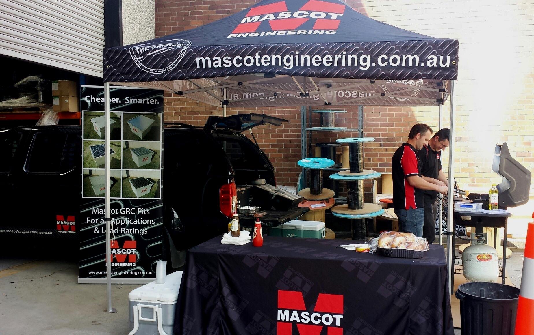 Mascot Engineering BBQ breakfast