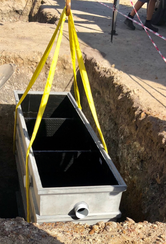 Grease Trap installation