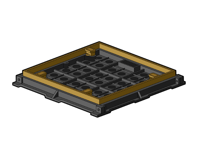 Decorative Raised Edge Infill Cover